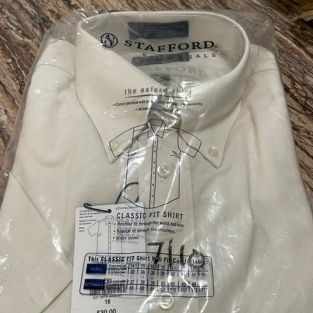 Dress shirt $15